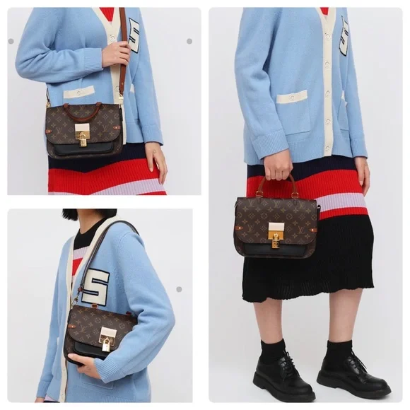 Louis Vuitton Vaugirard Handbag Monogram Canvas with Leather / authentic - Picture 5 of 14